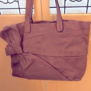 Dimoni leather shoulder bag